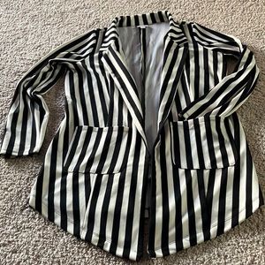 Striped Blazer